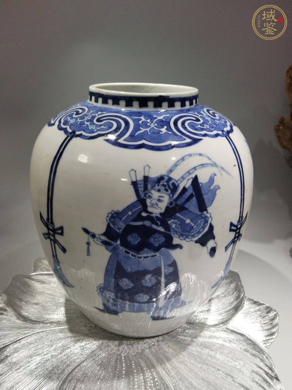 古玩陶瓷青花罐真品鑒賞圖