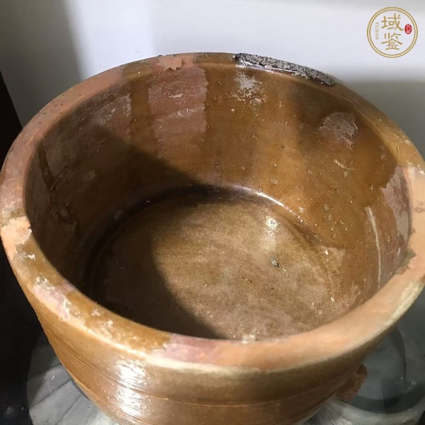 古玩陶瓷漢·龍虎斗博山奩真品鑒賞圖