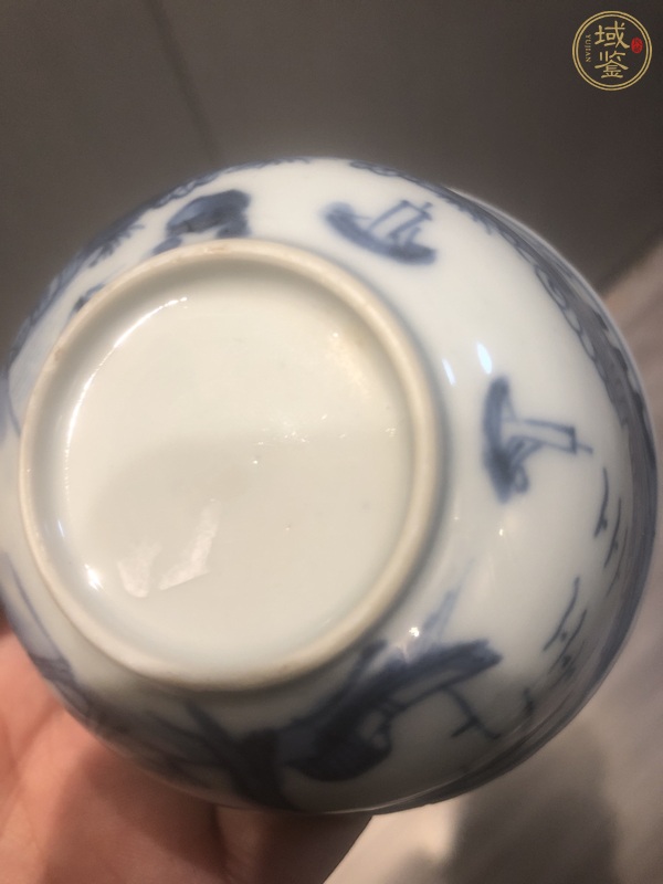 古玩陶瓷青花杯真品鑒賞圖