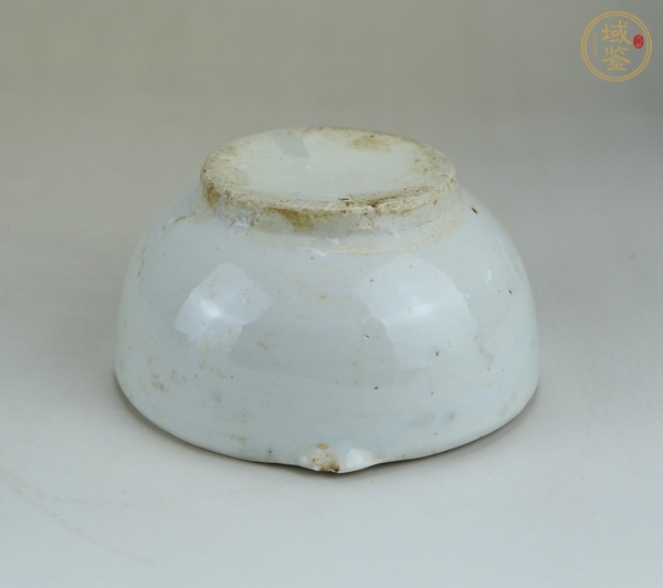 古玩陶瓷白釉缽式茶器真品鑒賞圖