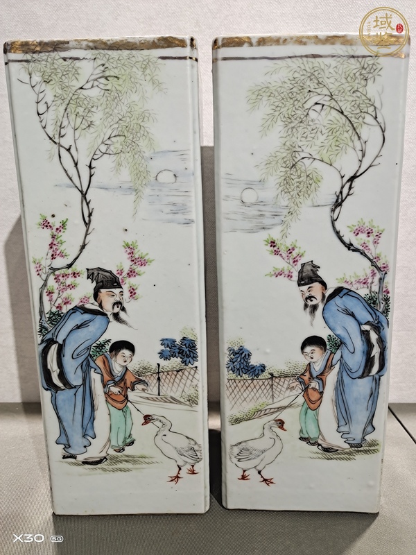 古玩陶瓷帽筒真品鑒賞圖