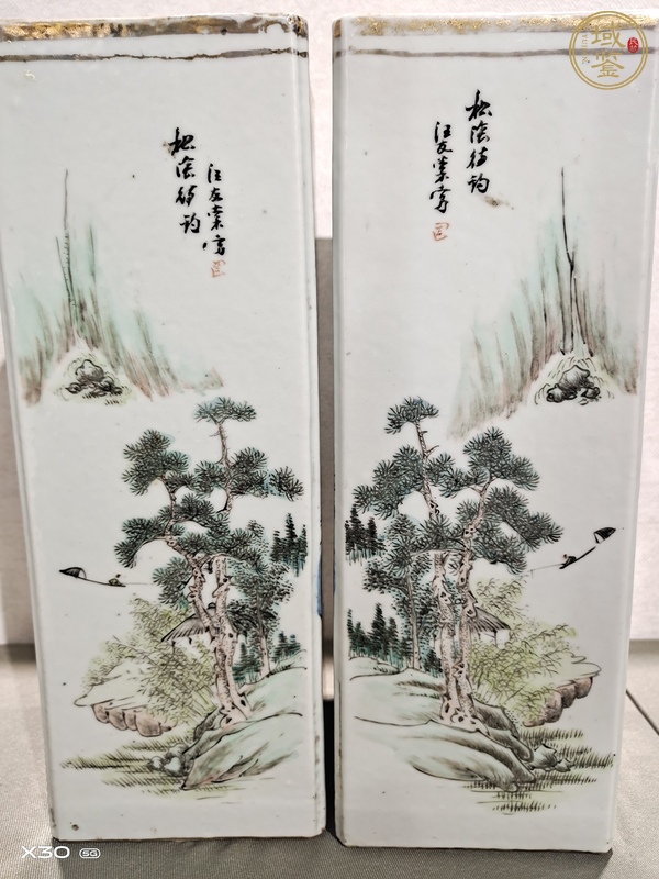 古玩陶瓷帽筒真品鑒賞圖