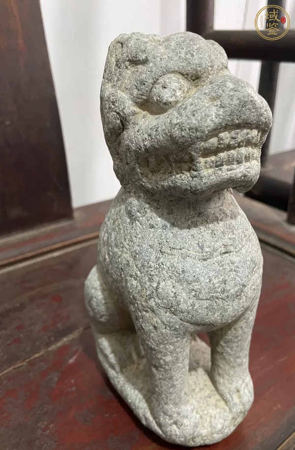 古玩玉器石雕獸真品鑒賞圖