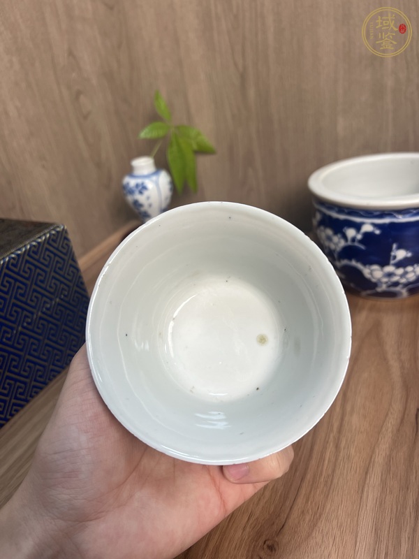 古玩陶瓷青花杯真品鑒賞圖