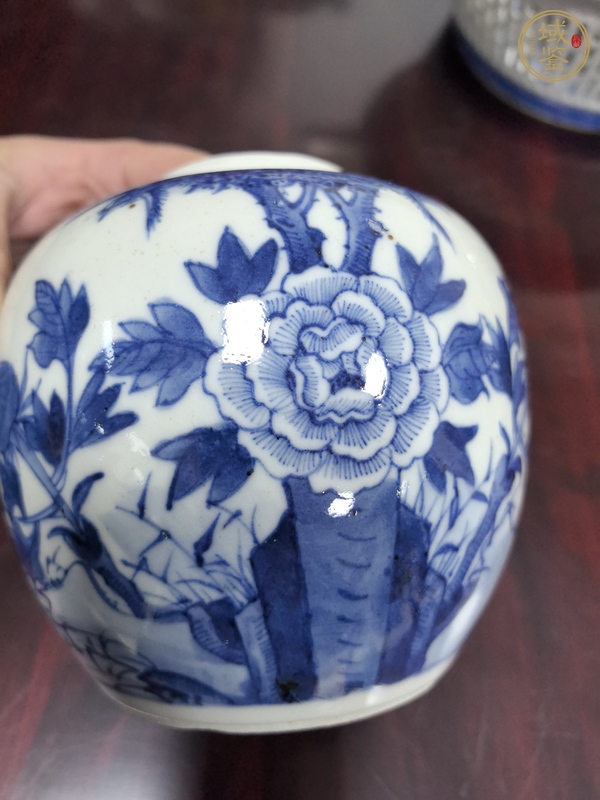 古玩陶瓷青花罐真品鑒賞圖