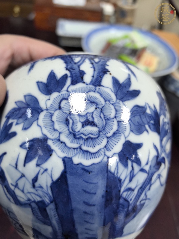 古玩陶瓷青花罐真品鑒賞圖