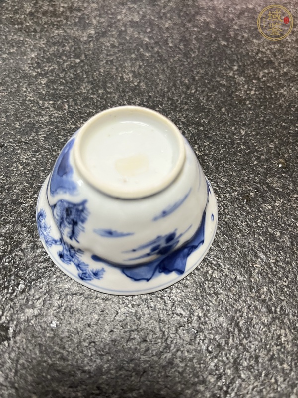 古玩陶瓷青花杯碟真品鑒賞圖