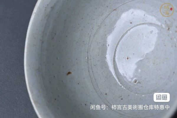 古玩陶瓷青白釉茶碗真品鑒賞圖