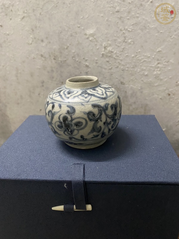 古玩陶瓷青花小罐真品鑒賞圖