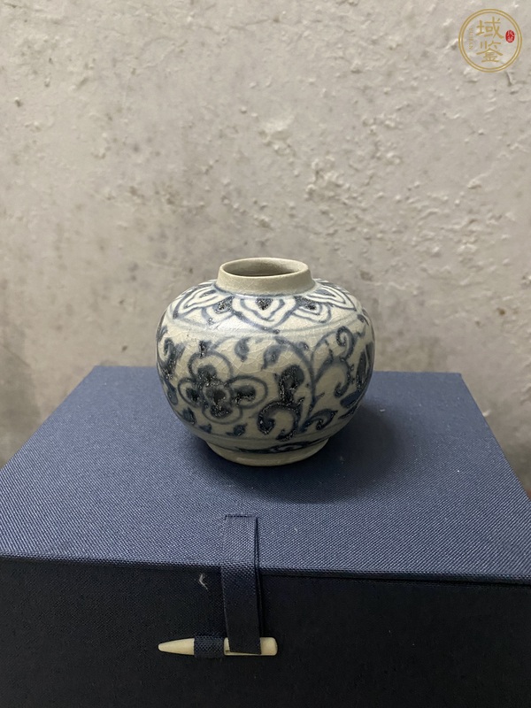 古玩陶瓷青花小罐真品鑒賞圖