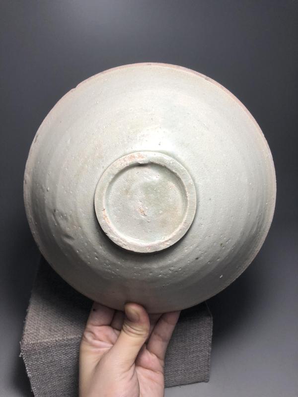 古玩陶瓷宋,景德鎮(zhèn)窯青白釉刻花斗笠碗拍賣,當前價格1800元