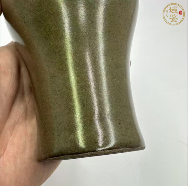 古玩陶瓷清代 茶葉末釉梅瓶真品鑒賞圖