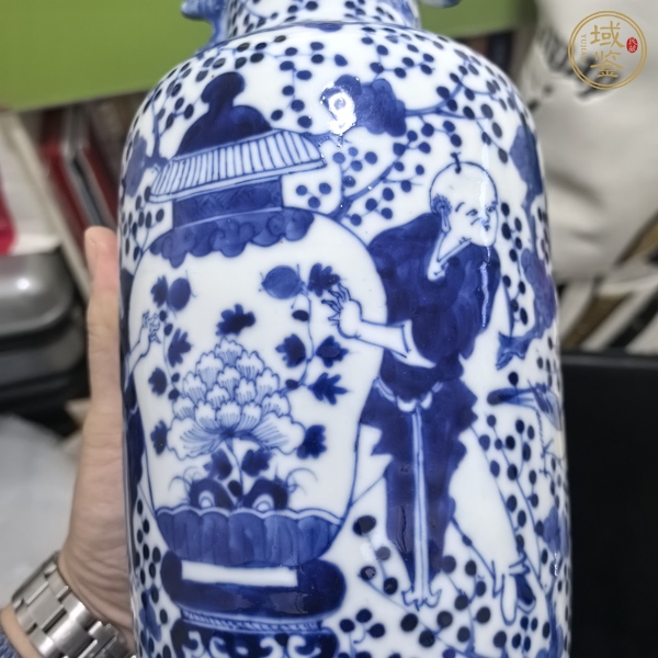 古玩陶瓷青花瓶真品鑒賞圖