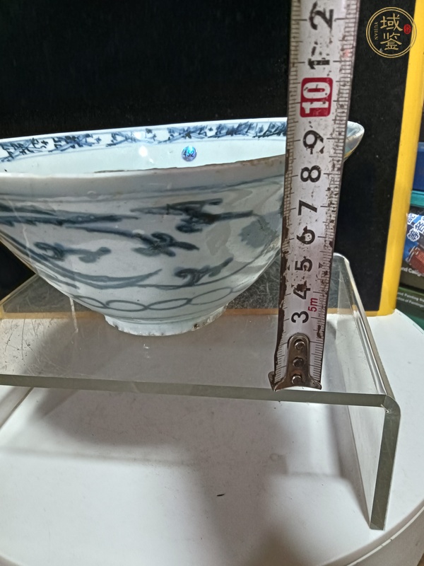 古玩陶瓷青花鳳紋碗真品鑒賞圖