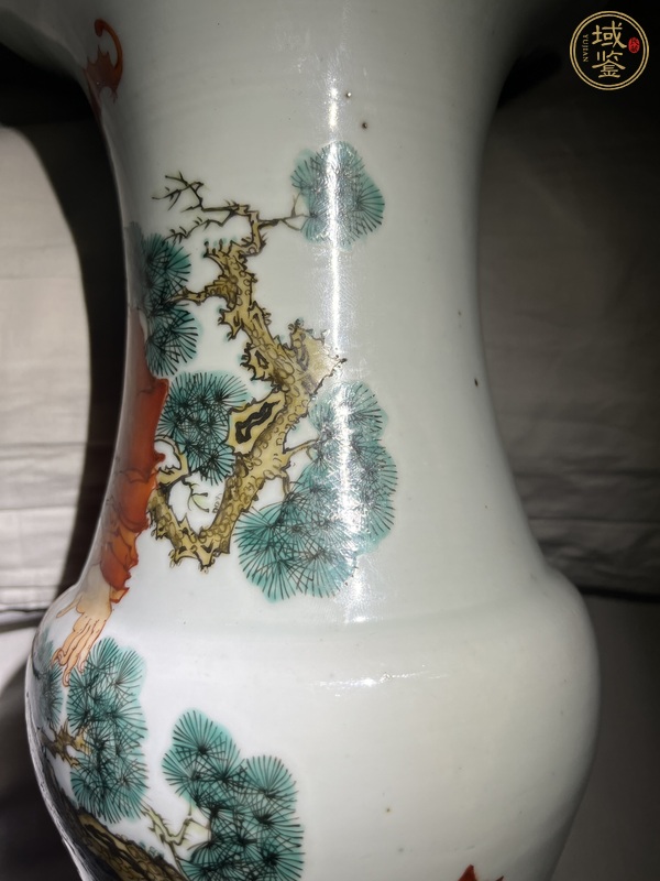 古玩陶瓷花觚真品鑒賞圖