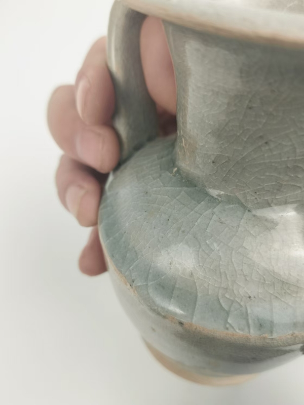 古玩陶瓷執(zhí)壺拍賣,當(dāng)前價(jià)格1200元