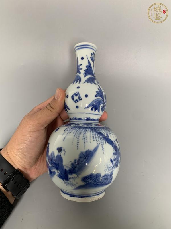 古玩陶瓷青花葫蘆瓶真品鑒賞圖