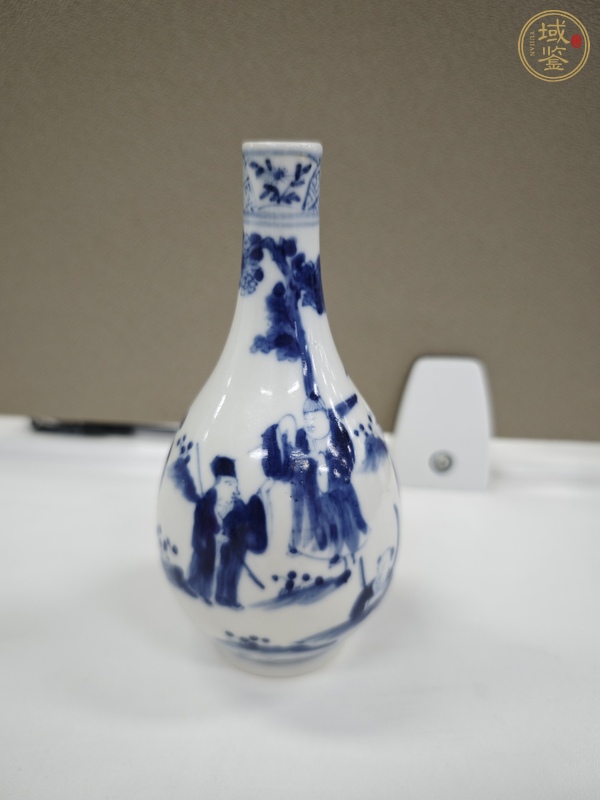 古玩陶瓷青花錐把瓶真品鑒賞圖