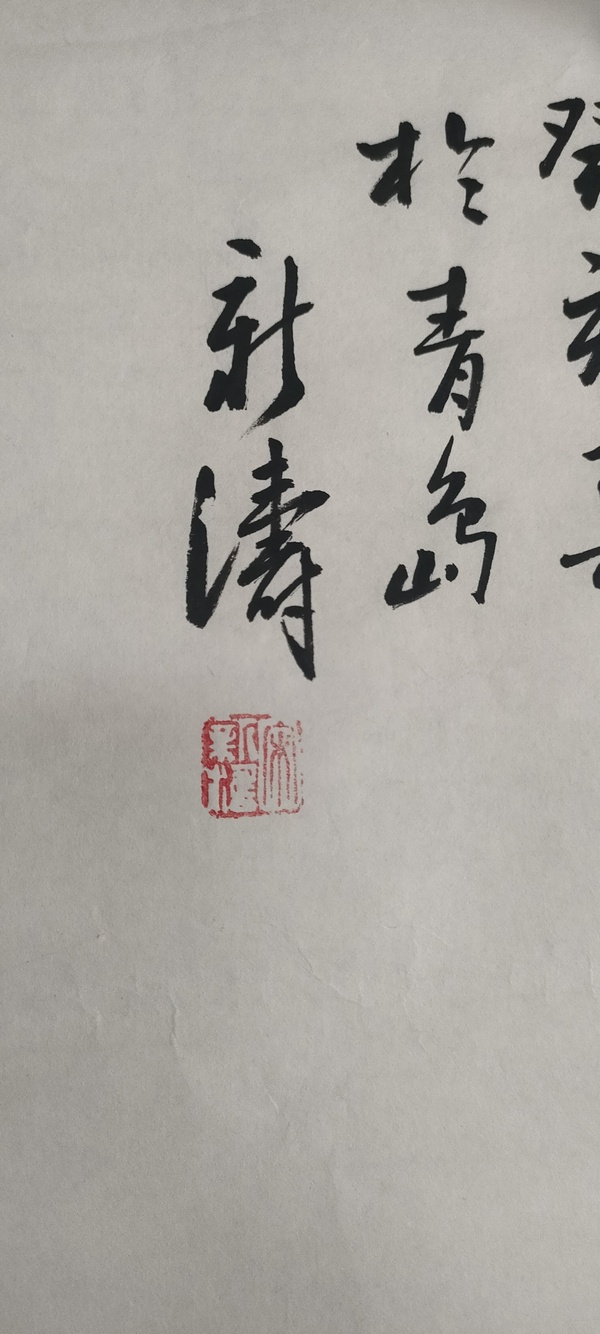 古玩字畫省美協(xié)副主席宋新濤花鳥拍賣，當(dāng)前價(jià)格1800元