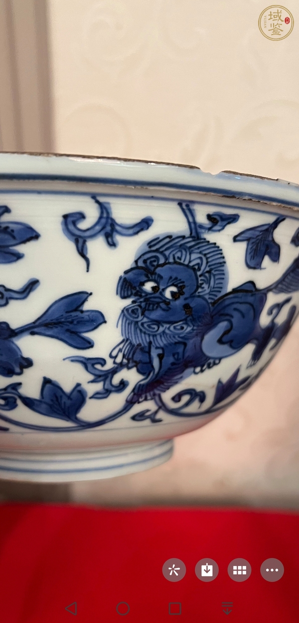 古玩陶瓷青花碗真品鑒賞圖