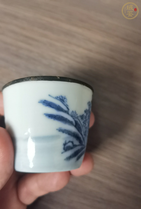 古玩陶瓷青花杯真品鑒賞圖