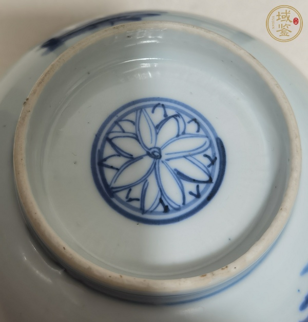 古玩陶瓷康熙青花碗真品鑒賞圖