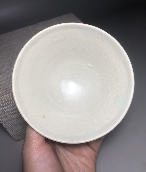 古玩轉賣【館藏級精品】宋 青白瓷唇口盞【茶道圣物】【頂級釉水】【有比較高的收藏價值】拍賣，當前價格0元