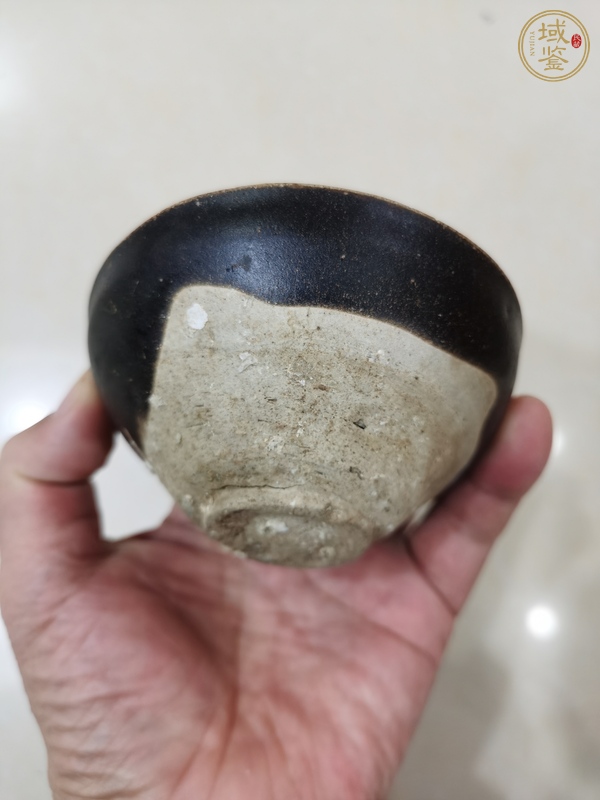 古玩陶瓷福清窯黑釉茶盞真品鑒賞圖