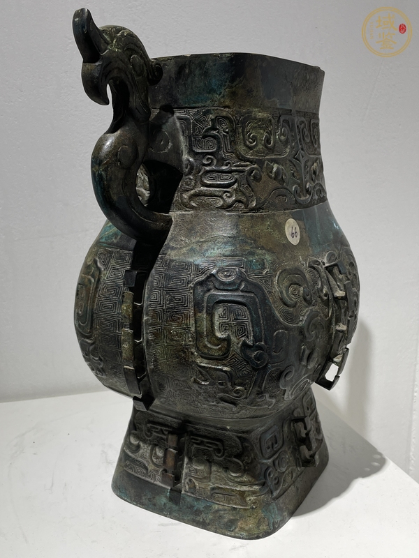 古玩銅器銅尊真品鑒賞圖