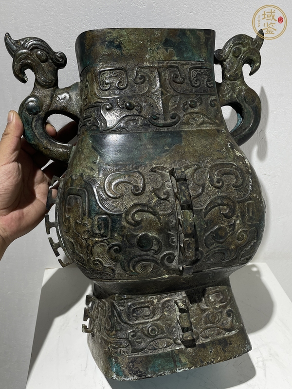 古玩銅器銅尊真品鑒賞圖