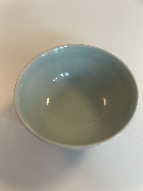 古玩陶瓷纏枝花囍字紋青花茶圓拍賣，當(dāng)前價(jià)格1500元