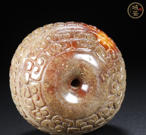 古玩玉器做舊仿古“玉珠”真品鑒賞圖