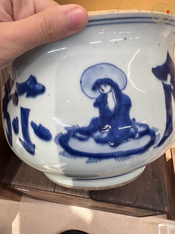 古玩陶瓷青花香爐真品鑒賞圖