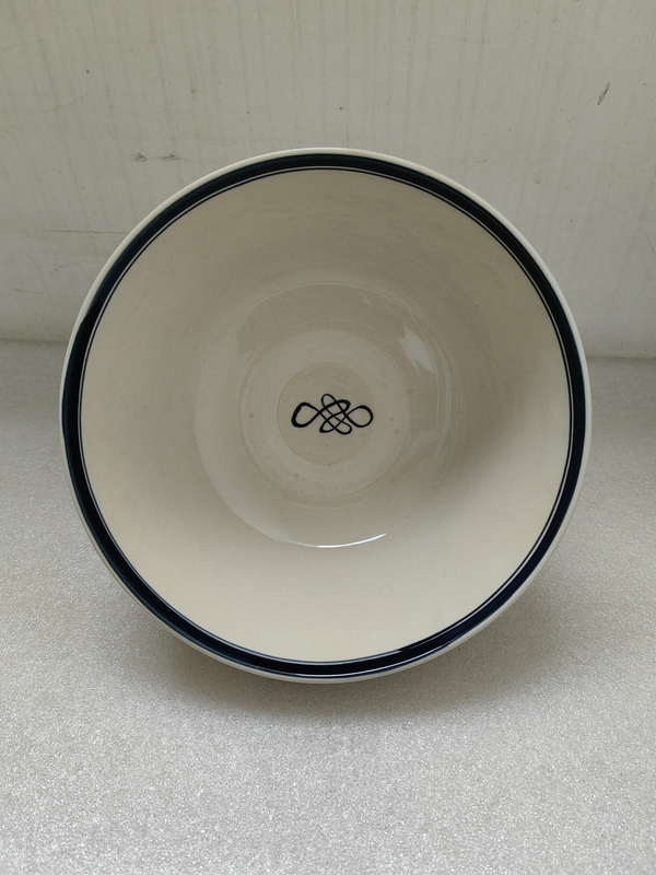 古玩陶瓷磁州窯青花花卉紋碗拍賣,當前價格1200元