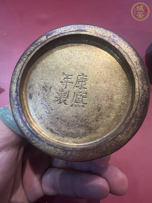 古玩銅器景泰藍(lán)罐真品鑒賞圖