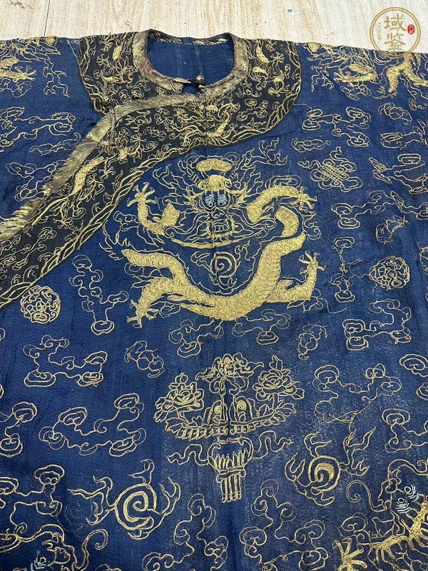 古玩雜項(xiàng)吉服袍真品鑒賞圖