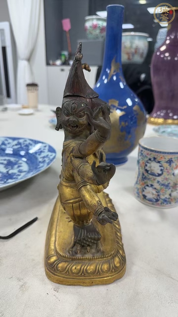 古玩銅器造像真品鑒賞圖