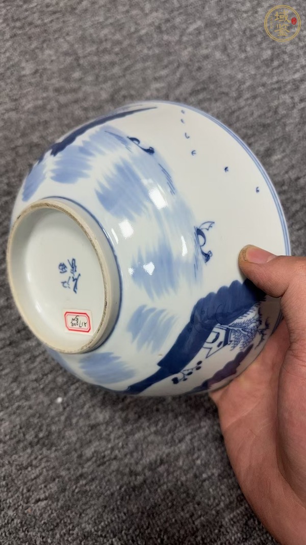 古玩陶瓷青花碗真品鑒賞圖