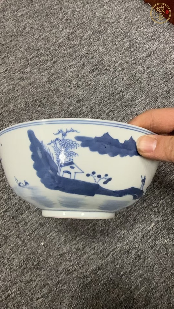 古玩陶瓷青花碗真品鑒賞圖