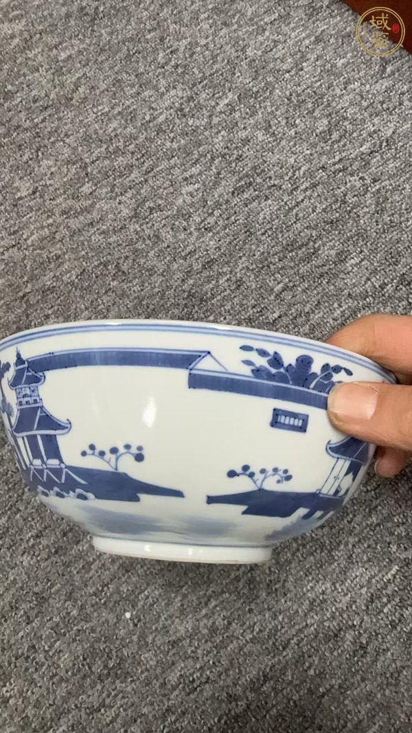 古玩陶瓷青花碗真品鑒賞圖