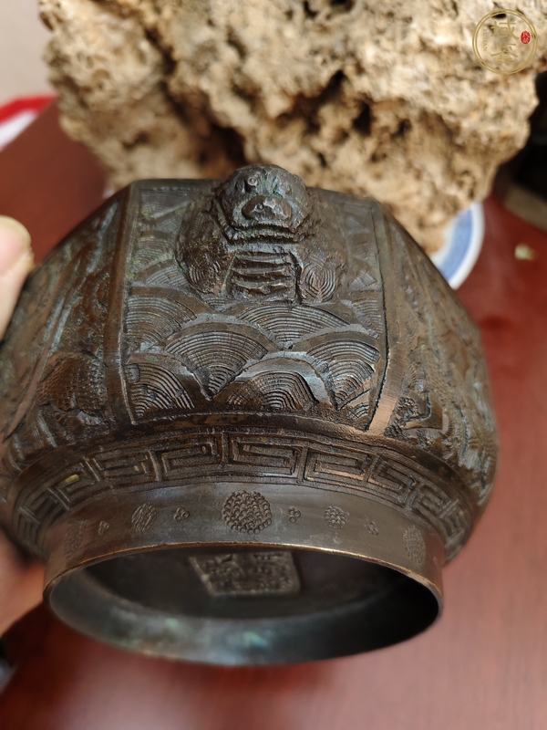 古玩銅器銅爐真品鑒賞圖