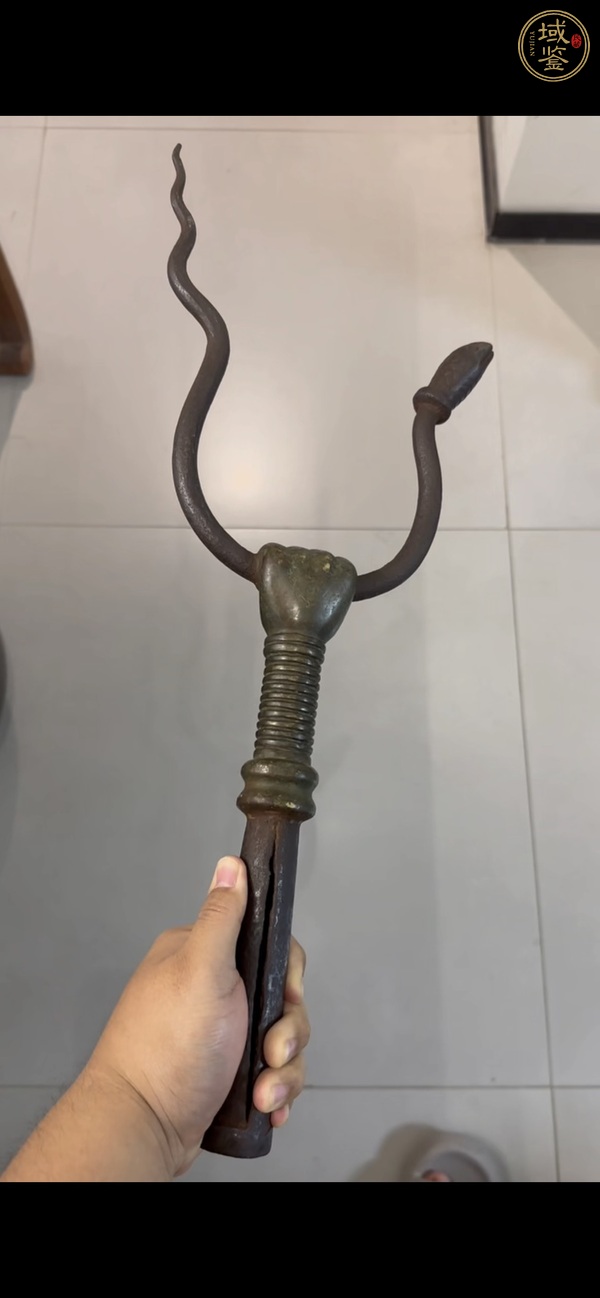 古玩銅器宗教法器真品鑒賞圖