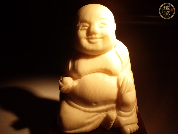 古玩雜項(xiàng)牙雕大肚彌勒佛真品鑒賞圖