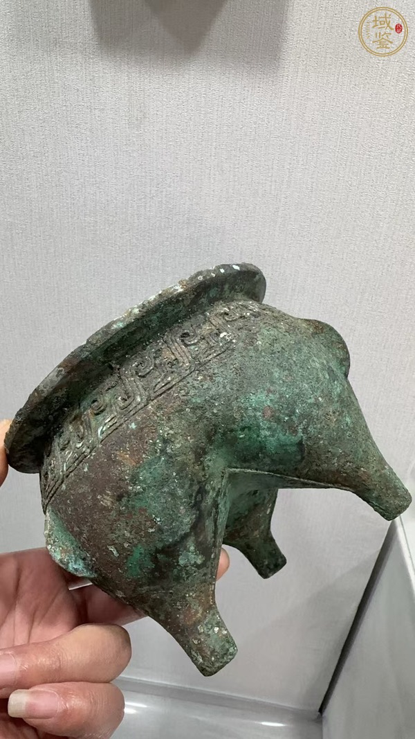 古玩銅器青銅鬲真品鑒賞圖