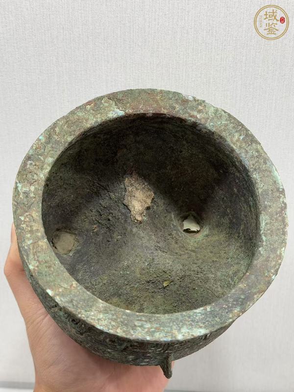 古玩銅器青銅鬲真品鑒賞圖