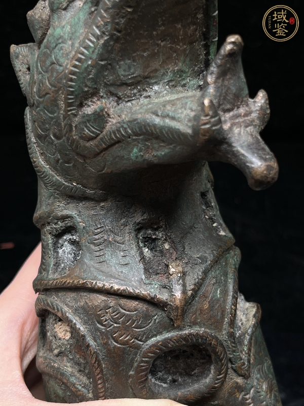 古玩銅器青銅獸真品鑒賞圖