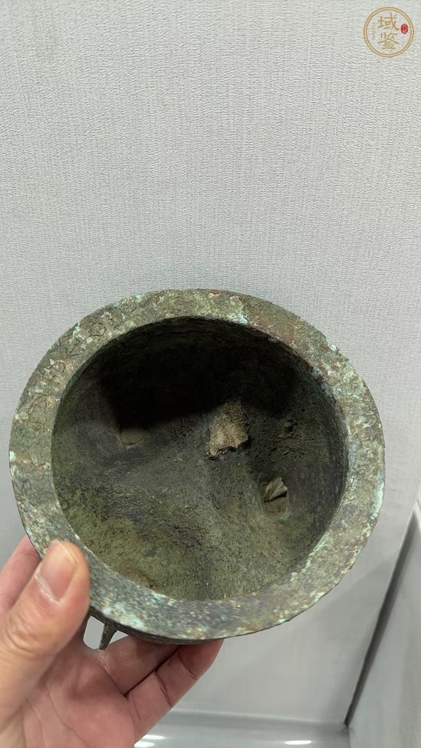 古玩銅器青銅鬲真品鑒賞圖