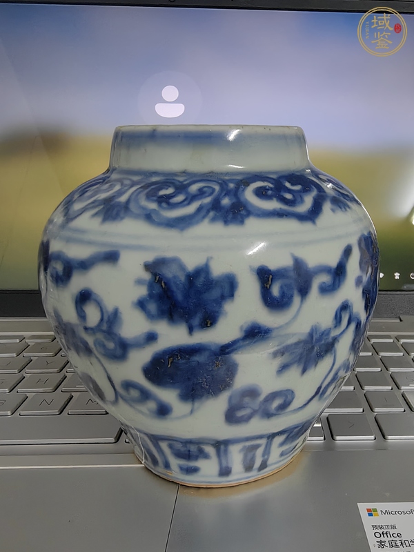 古玩陶瓷青花罐真品鑒賞圖