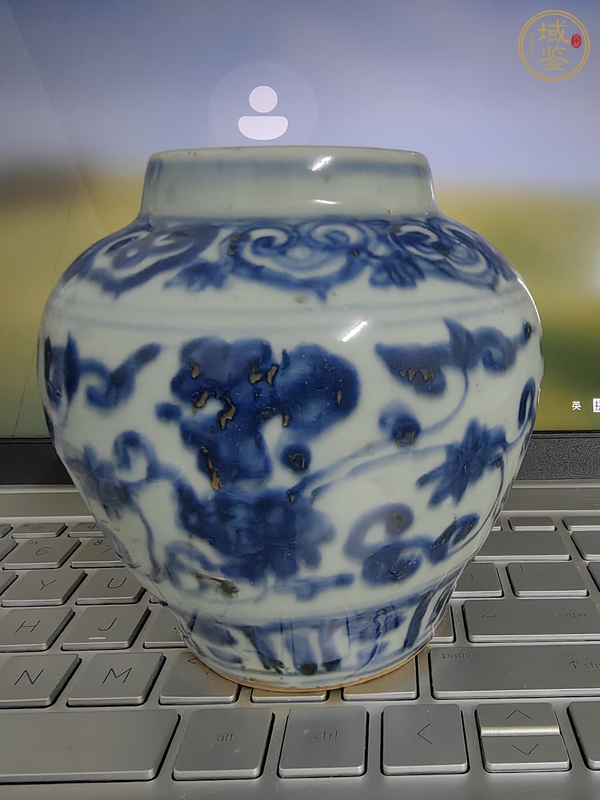 古玩陶瓷青花罐真品鑒賞圖