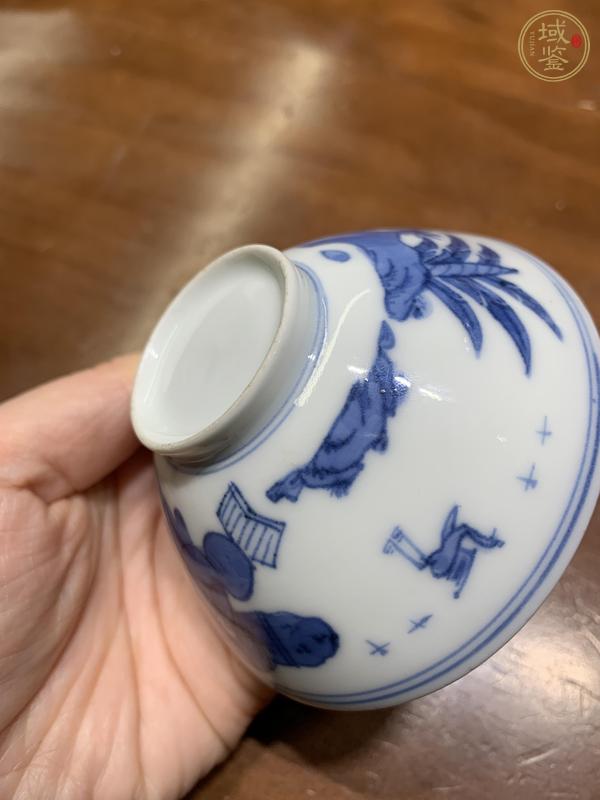 古玩陶瓷青花杯真品鑒賞圖